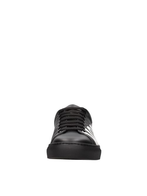 Sneakers in pelle MOSCHINO COUTURE | MB15012G0EGA0000NERO